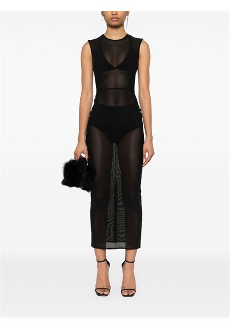 Abito midi Teirney in nero Alex Perry - donna ALEX PERRY | D1485BLK